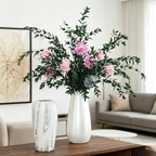 Flowerva Balanced Everlasting Vase Arrangement Premium Decor