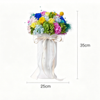 Premium Monet Garden Preserved Rose Vase