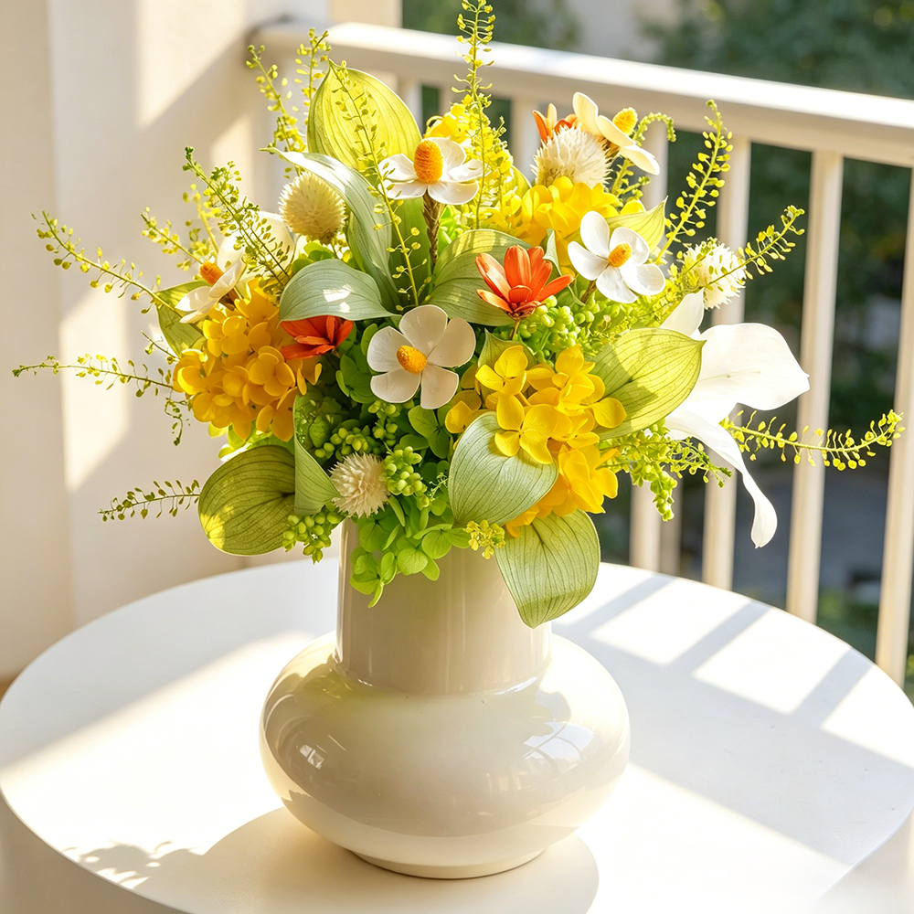 Flowerva Preserved Botanical Vase Premium Decor