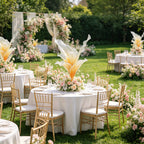 Flowerva Amber Veil Table Flower Wedding Decoration 3.0 Upgraded Version