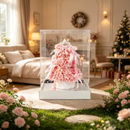 Flowerva Tiered Festive Sculpture Premium Decor