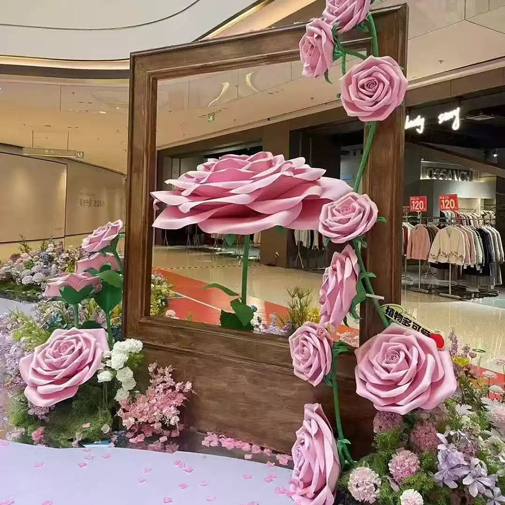 Flowerva Rose Contour Formwork Premium Decor