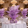 Flowerva Airy Pearl Purple Veil Eternal Table Flower