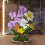 Flowerva Lavender Orchid Contour Set Premium Decor