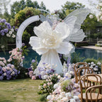 Flowerva Couture Crinkle Art Installation