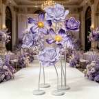 Flowerva Sculptural Petal Grove Premium Decor