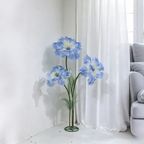 Flowerva Sheer Standing Petal Sculpture Premium Decor