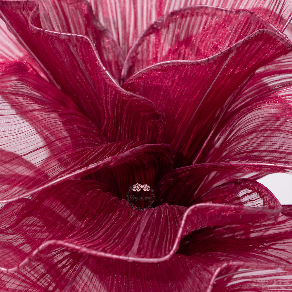 Flowerva Airy Wine Red Veil Eternal Table Flower