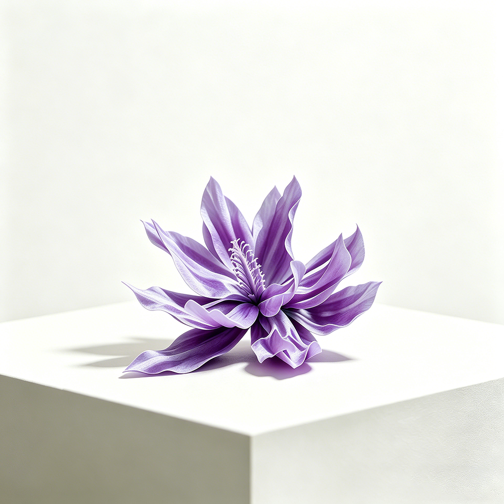 Flowerva Lavender Night Bloom Premium Decor