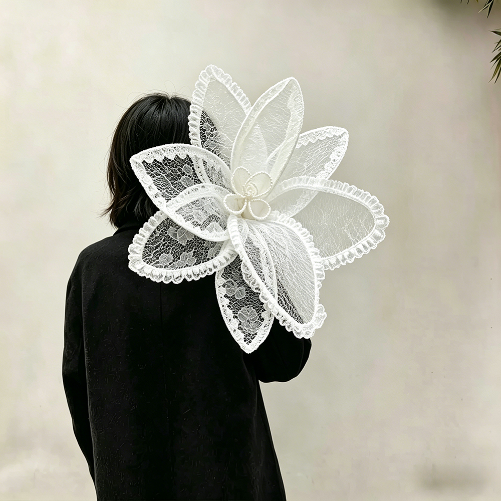 Flowerva Artisan Lace Orchid Art Installation