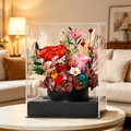 Flowerva Curated Acrylic Display Premium Decor