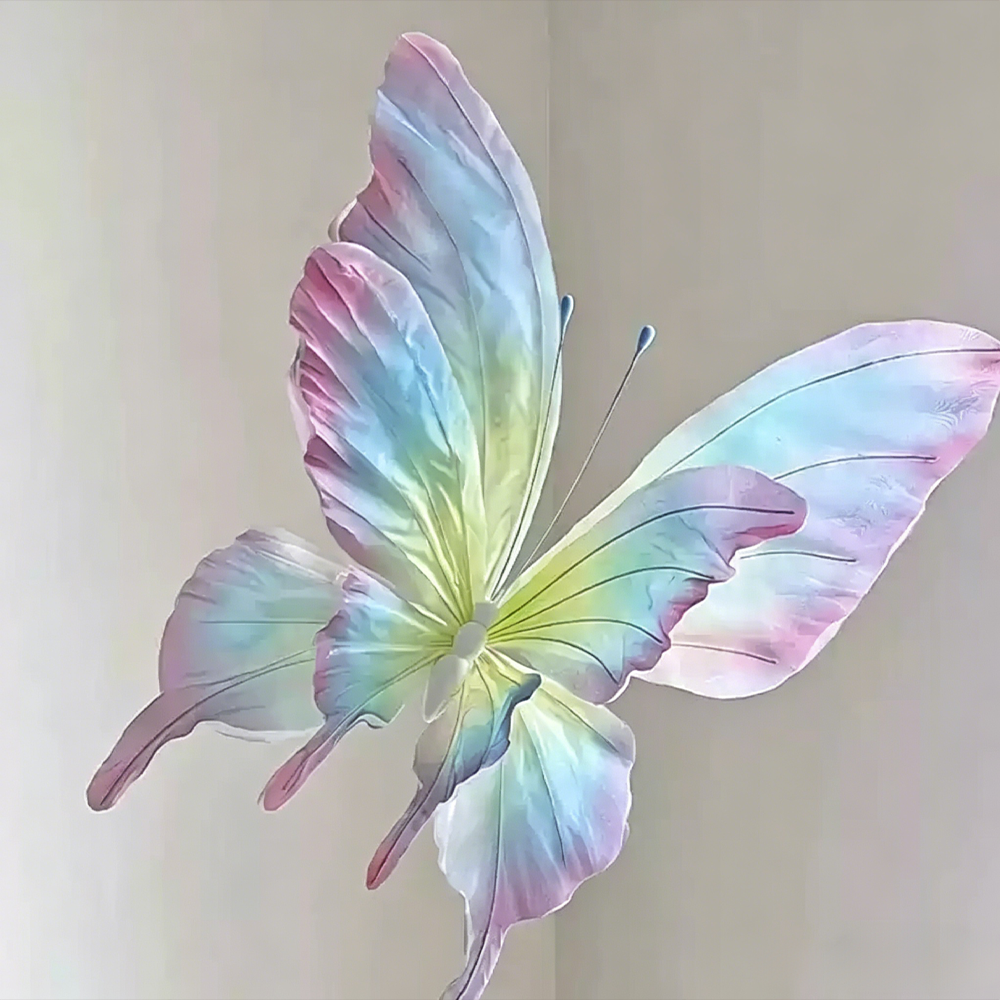 Flowerva Prismatic Butterfly Art Accent