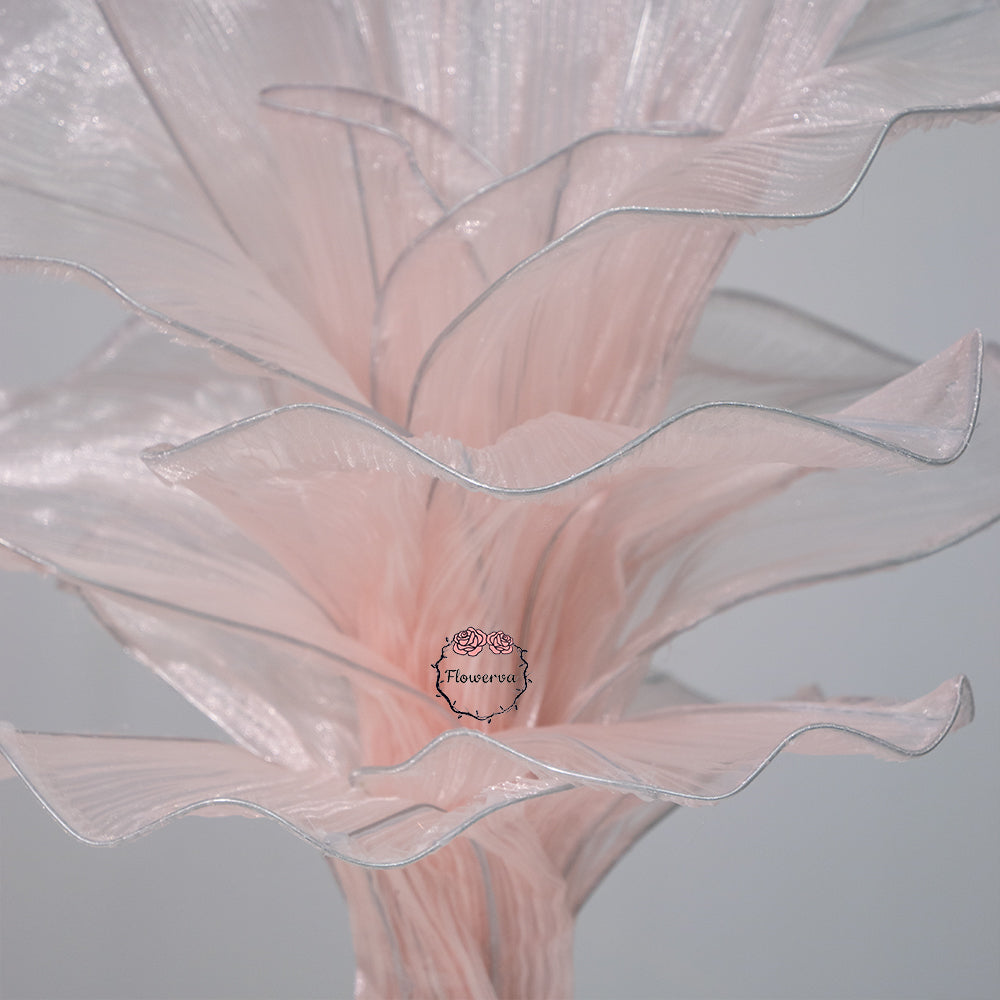 Flowerva Airy Light Pink Veil Eternal Table Flower