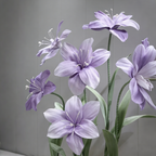 Flowerva Ethereal Purple Lily Premium Flower