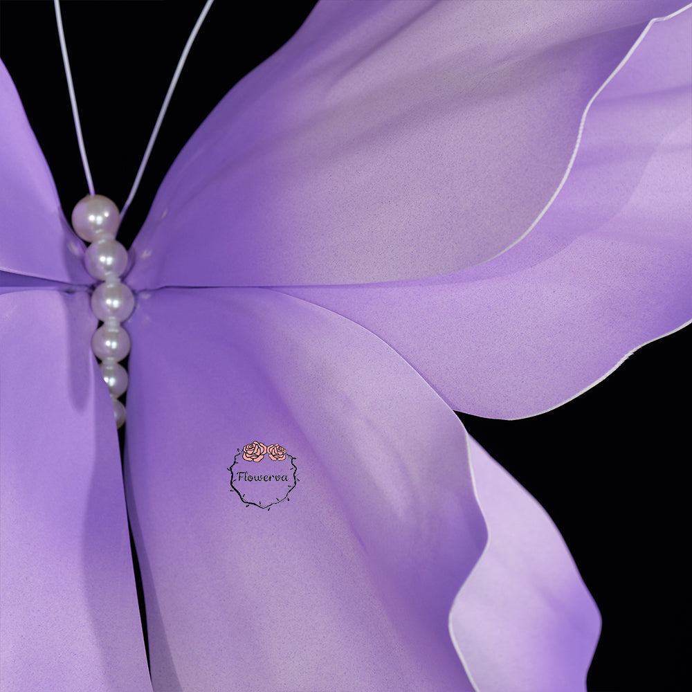 Flowerva Ethereal Flutter Art Accent