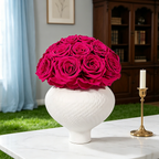Flowerva Vibrant Sphere Vase Premium Decor