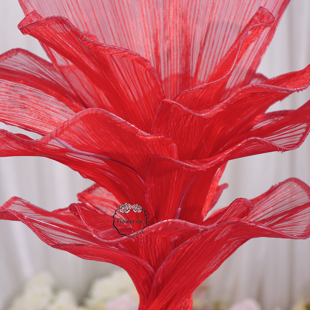 Flowerva Airy Red Veil Eternal Table Flower