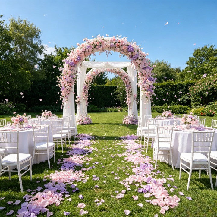 Flowerva  Proposal Scene Decor & Wedding Confetti — Pink