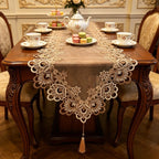 Flowerva  Vintage American-Style Lace Table Runner