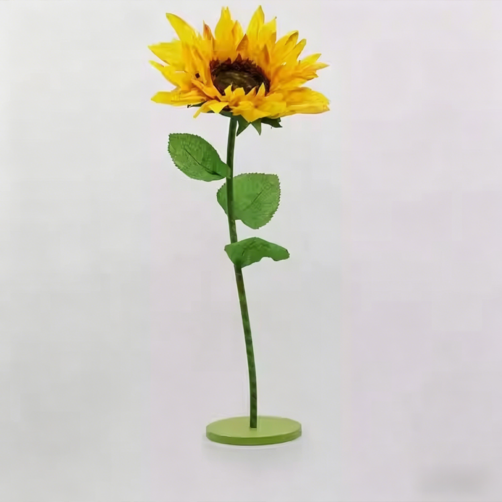 Flowerva Solar Purity Sculptural Premium Decor
