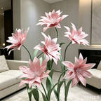 Flowerva Blush Night Bloom Premium Decor