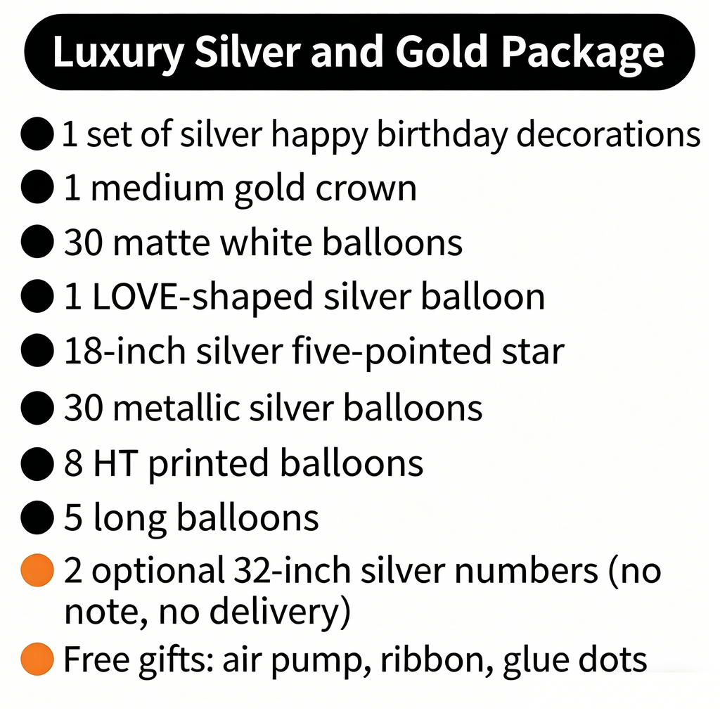 Flowerva Birthday party scene decoration balloon set