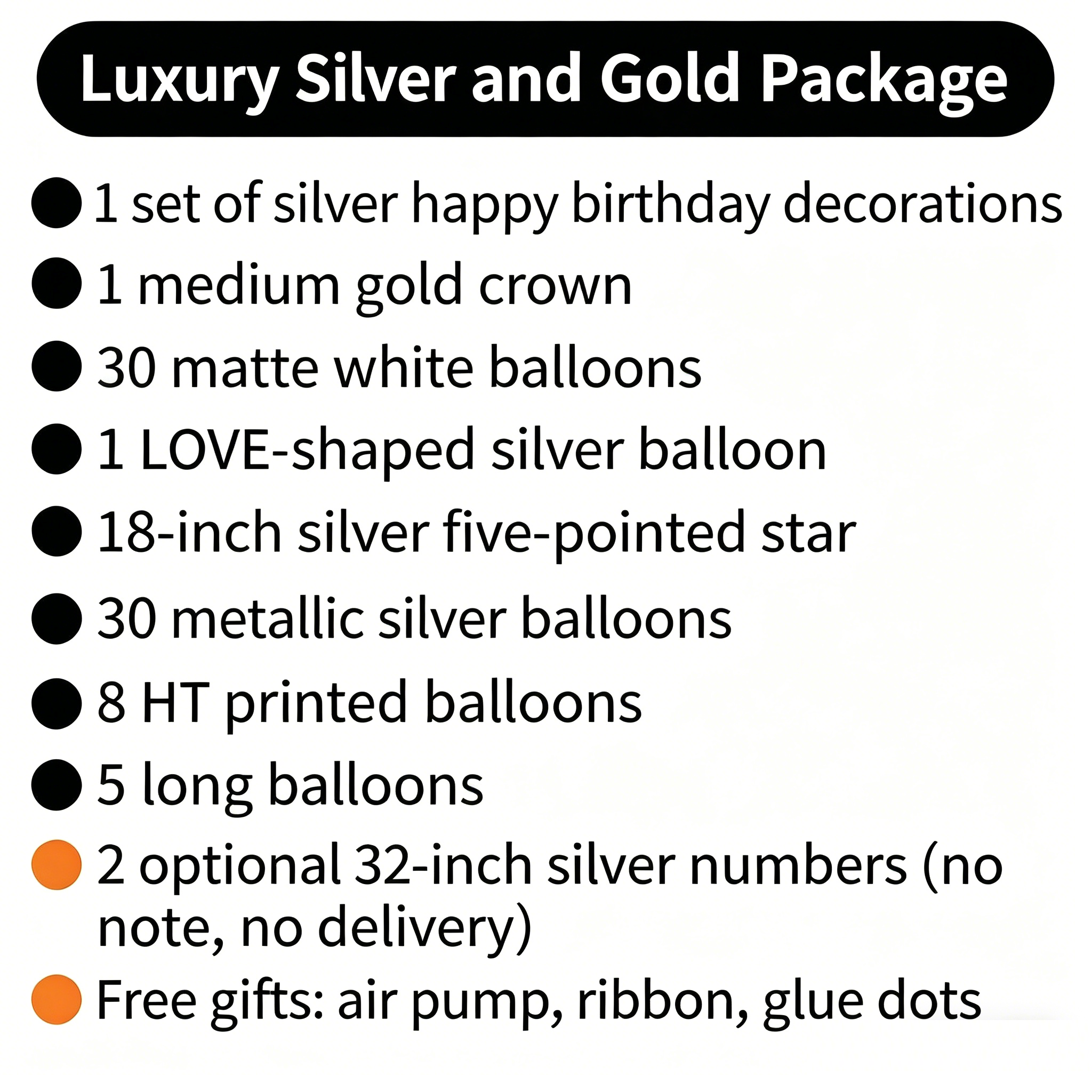 Flowerva Birthday party scene decoration balloon set