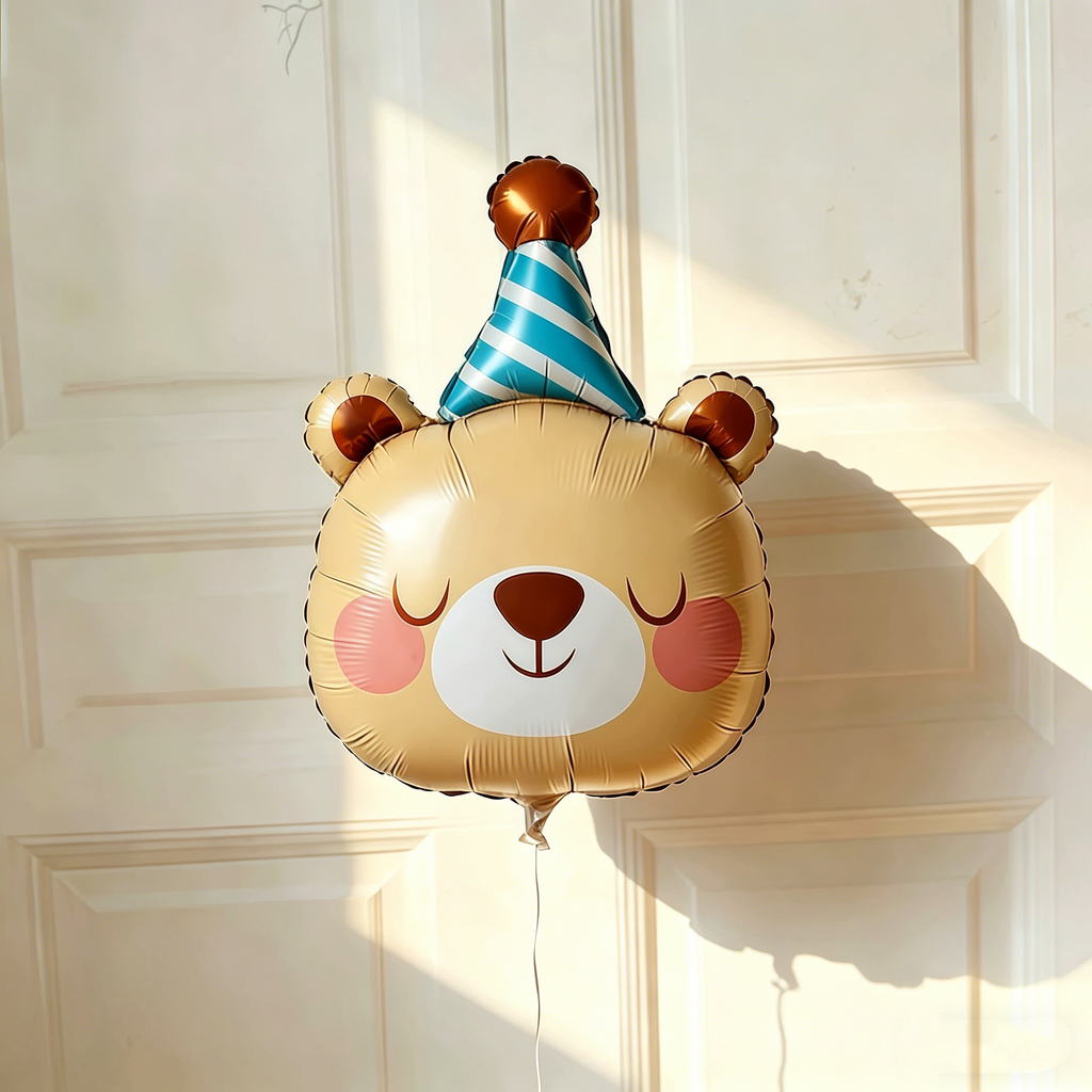 Flowerva Cartoon Creative Animal Foil Balloons Kids Birthday Party Scene Decoration