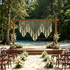Boho Chic Fringe Colorful Woven Tapestry Decor