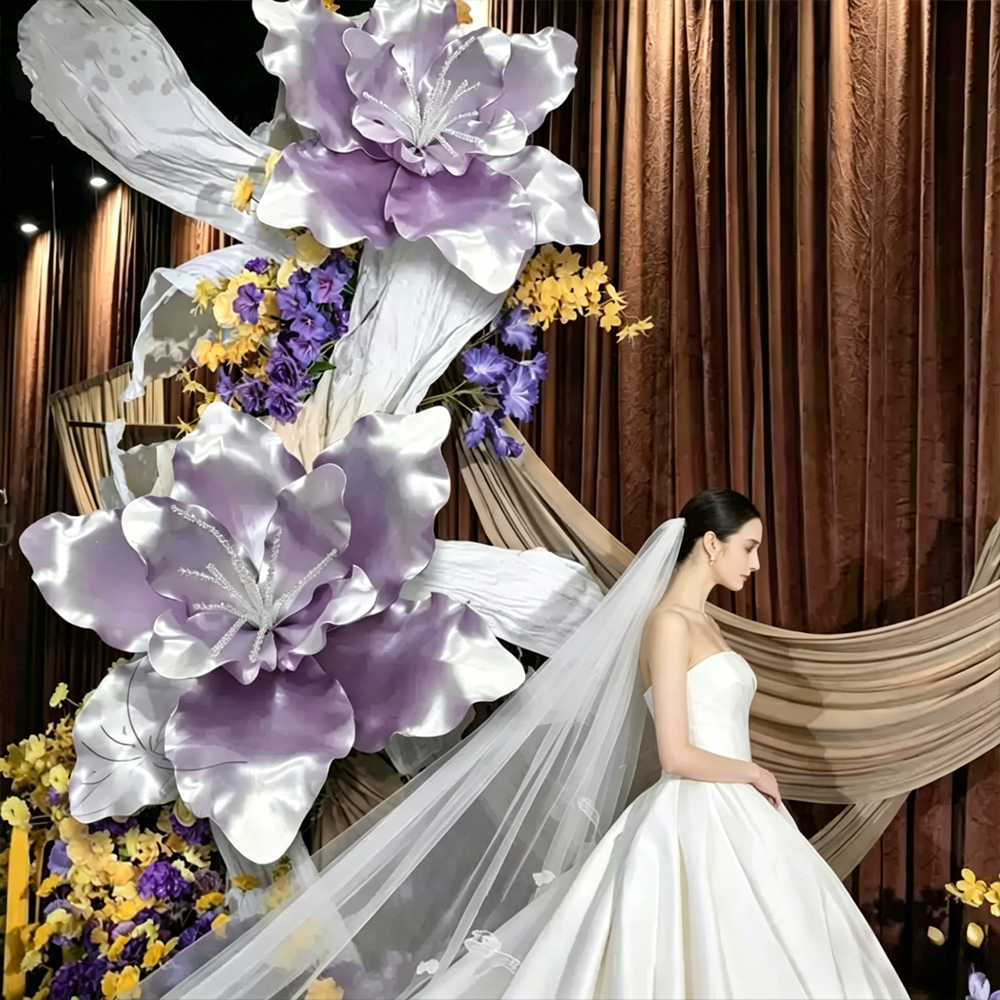 Flowerva Lilac Celestial Weave Premium Decor