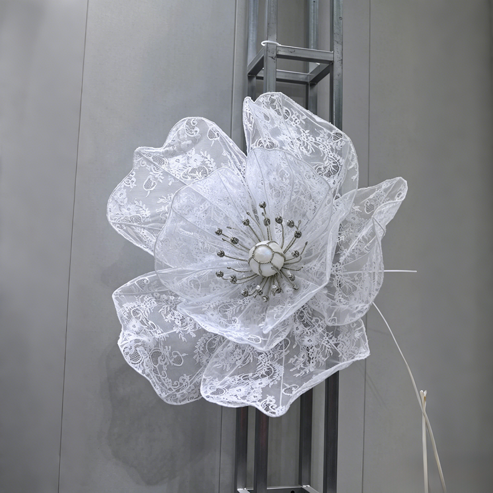 Flowerva Lace Silhouette Floral Art Installation