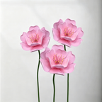 Flowerva Pink Blossom Contour Premium Decor