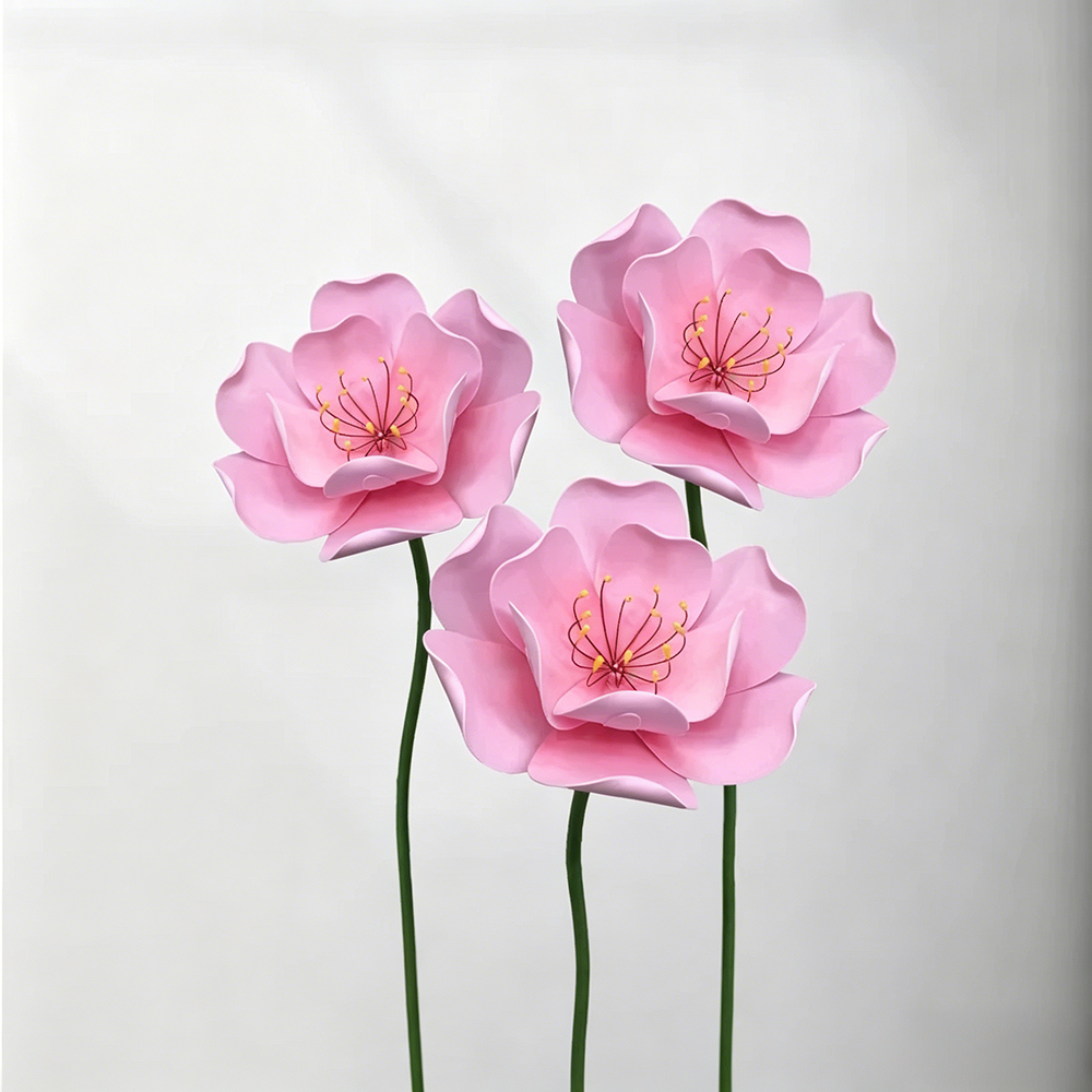 Flowerva Pink Blossom Contour Premium Decor