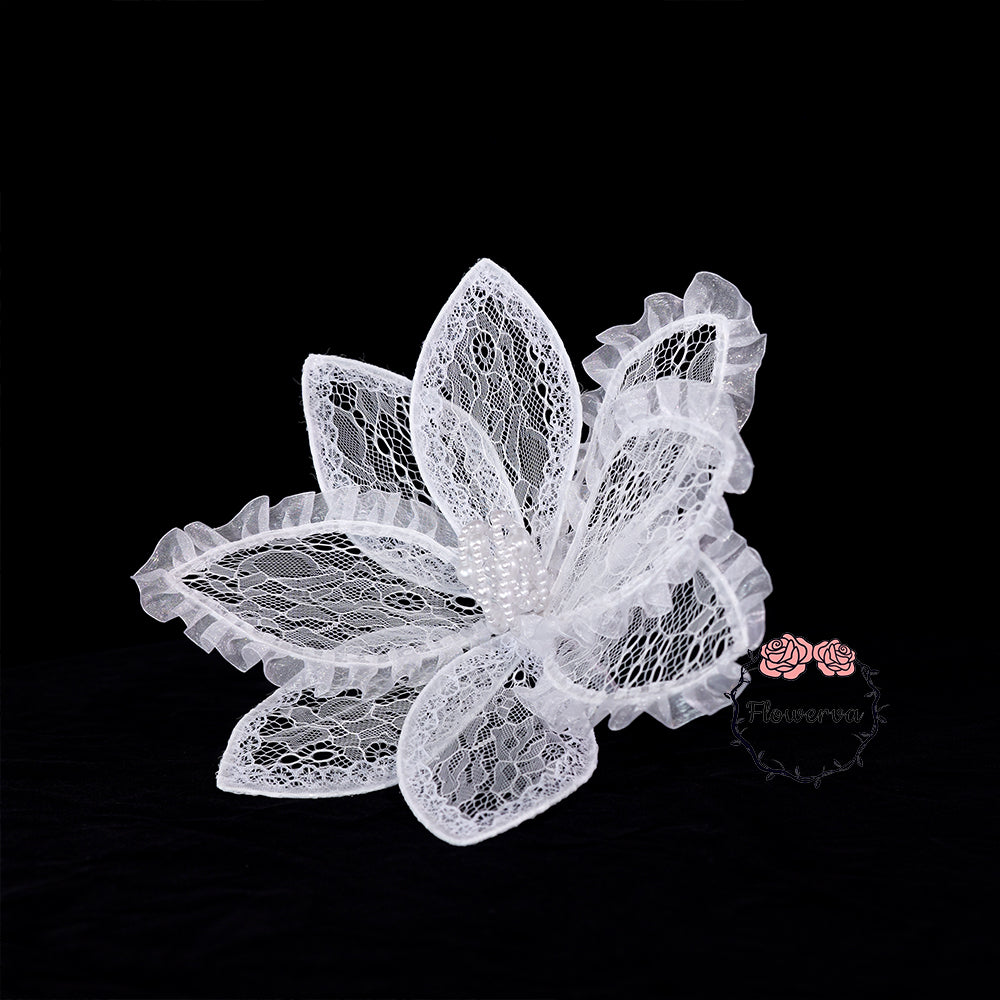 Flowerva Artisan Lace Orchid Art Installation
