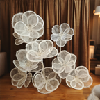 Flowerva Artisan Lace Orchid Art Installation