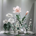 Flowerva Ink Wash Poppy Premium Decor
