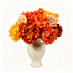 Flowerva Opulent Rose Vase Arrangement Premium Decor