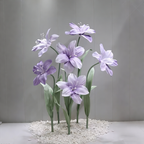 Flowerva Ethereal Purple Lily Premium Flower