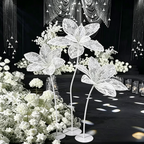 Flowerva Lacework Floral Silhouette Premium Decor