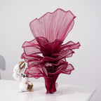 Flowerva Airy Wine Red Veil Eternal Table Flower