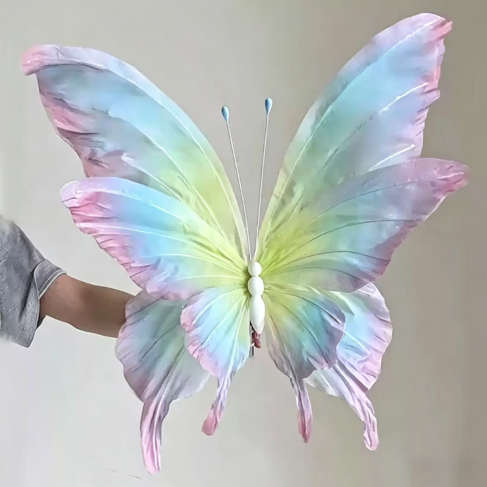 Flowerva Prismatic Butterfly Art Accent