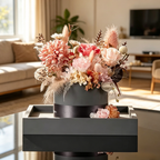 Flowerva Neutral-Tone Dried Arrangement Premium Decor