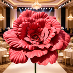 Flowerva Peony Sheer Opulence Premium Decor
