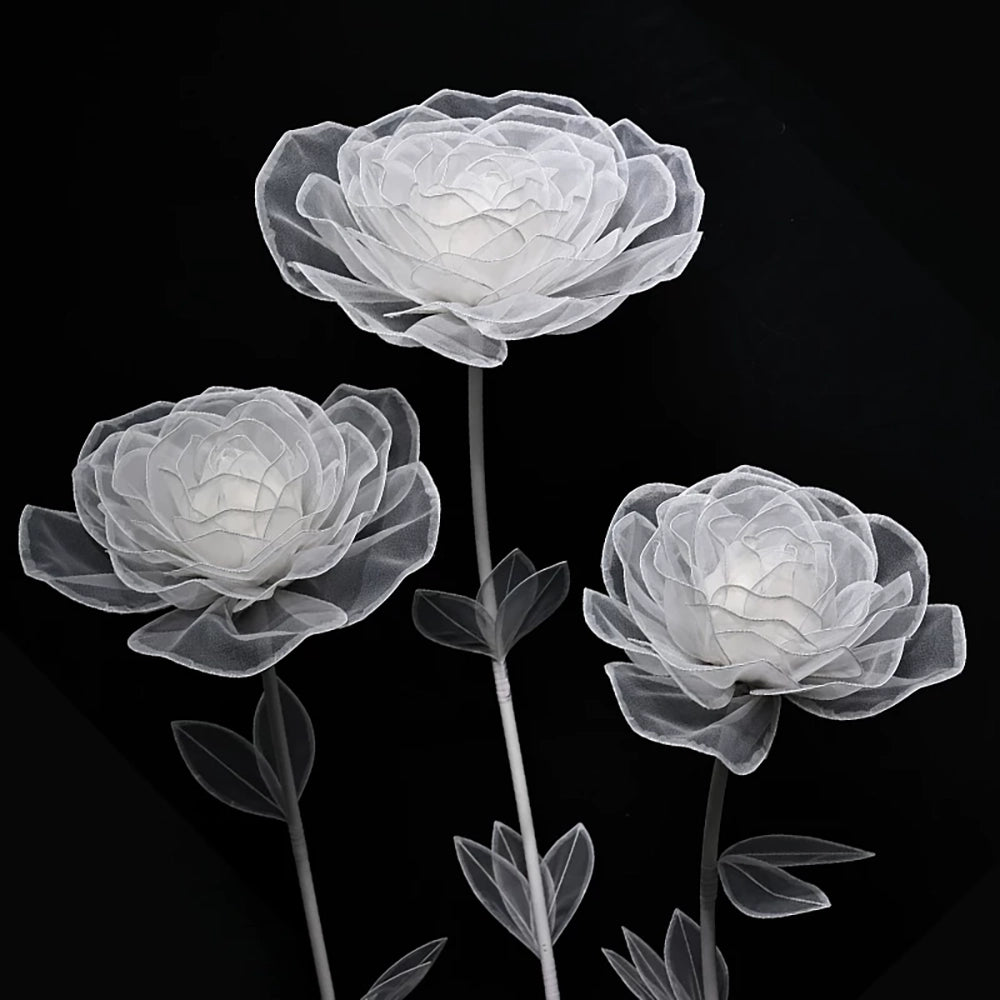 Flowerva Translucent Mist Contour Premium Decor