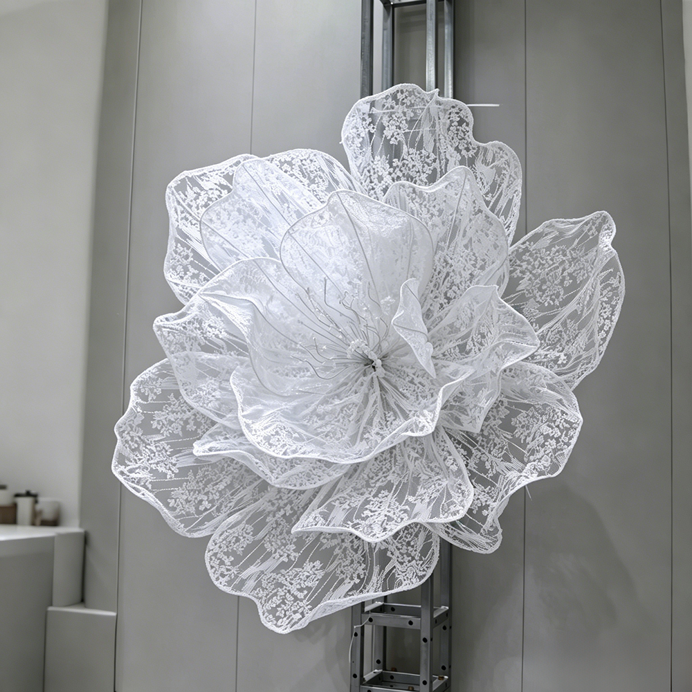 Flowerva Lace Silhouette Floral Art Installation
