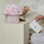 Premium Eternal Rose with Luxury Jade Vase Gift Box