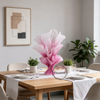 Flowerva Aura Pleat Sculpture Collection Table Flower