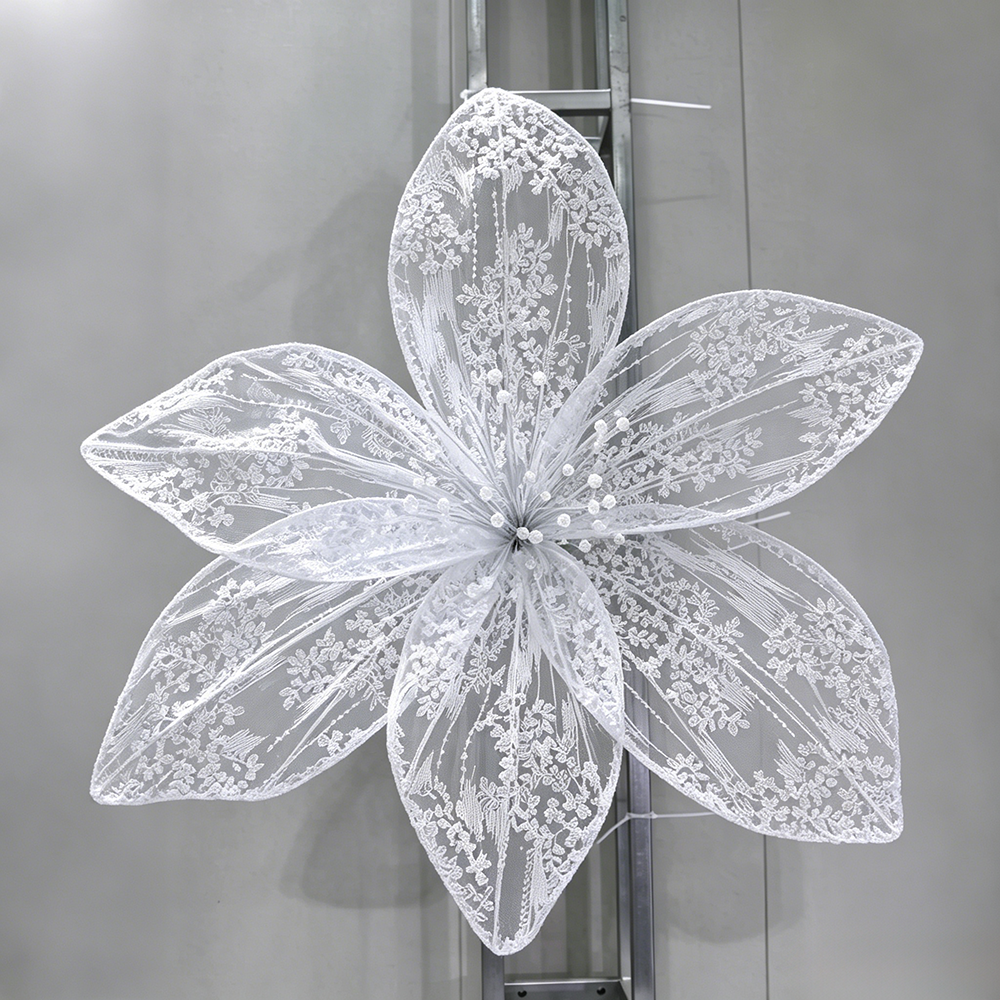 Flowerva Lace Silhouette Bloom Art Installation