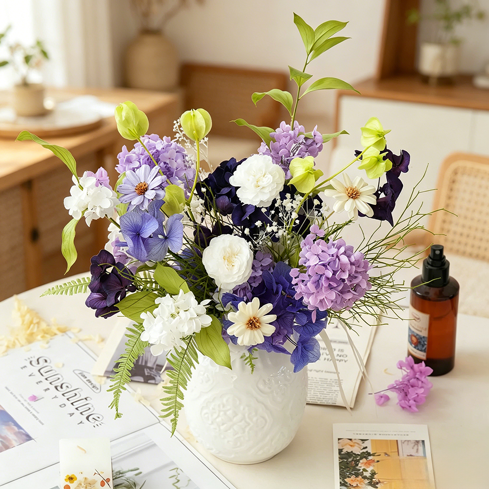 Flowerva Lush Preserved Vase Premium Decor
