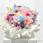 Flowerva Garden Mosaic Bloom Bucket Premium Decor